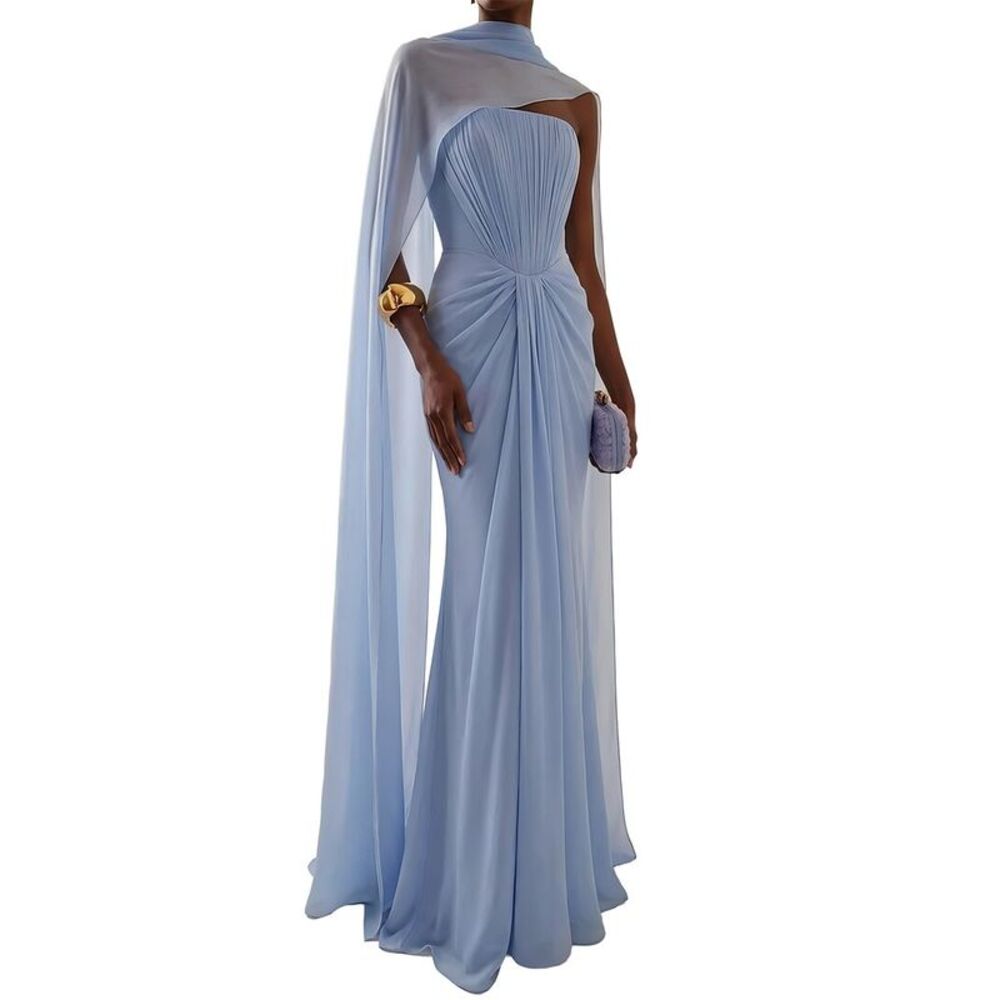 Mira Richi Womens  Maxi Dress, Blue